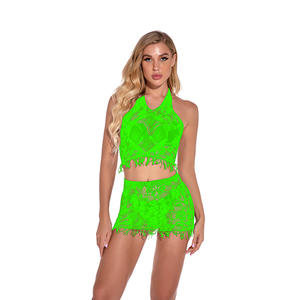 Gonna da notte in Lingerie Sexy da donna in pizzo a rete da donna - Product Image 5