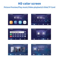 Le nouvel autoradio HD à grand écran de 4.3 pouces lecteur stéréo mp3 mp4 mp5 multifonction avec lecteur vidéo de voiture FM/SD/U/AUX