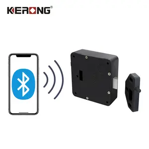 KERONG Serrure électronique intelligente RFID pour armoire de sauna Serrure invisible sans clé avec télécommande APP