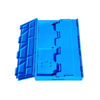 Caisse de roulement en plastique de style solide personnalisée empilable et emboîtable de haute qualité et au meilleur prix