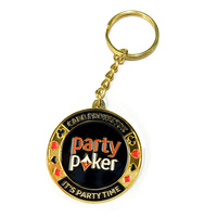 Protecteur de carte de Poker en métal plaqué or personnalisé, pièce de monnaie et pièce de jeton porte-bonheur pour jeu de Poker