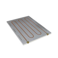 Dissipateur thermique en aluminium personnalisé pour processeur, avec faible bruit et haut débit d'air