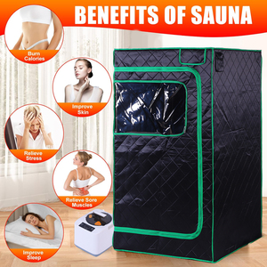 Sauna vapeur portable pour la maison, design pliable, utilisation familiale en intérieur, <span class=keywords><strong>d</strong></span>étoxification du corps entier - Product Image 5