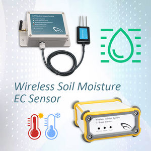 Sonde de capteur d'humidité et de température du sol LoRa avec connexion Modbus pour l'agriculture intelligente et l'équipement d'irrigation - Product Image 1