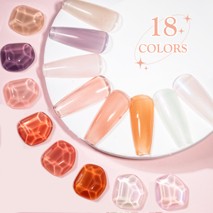 Zrkgel Suppliers15ml ทาเล็บ18สี TPU Hema เจลทาเล็บไร้กลิ่นติดทนนานชุดเจลเจลลี่ - Product Image 3