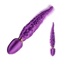 Neuer Octopus Strong Shock AV Stick G-Punkt Vibrator 9 Frequenzen Multi-Vibration Weiblicher Masturbationsmassager Leise USB