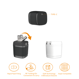 Adaptateur de chargeur rapide GaN Tech PD 30W PPS, chargeur mural USB mini USB C PD QC pour téléphone portable, iPad, <span class=keywords><strong>tablette</strong></span> - Product Image 5