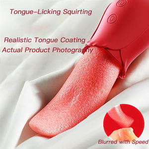 Вибратор с розовым языком, 10-скоростной клиторальный стимулятор, секс-игрушка для взрослых, силикон + АБС-USB перезаряжаемый водонепроницаемый - Product Image 3