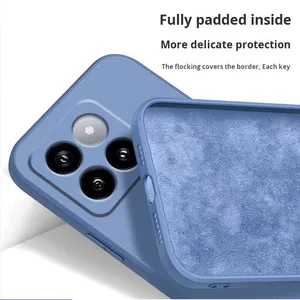 Coque arrière de téléphone portable en TPU souple à bord droit pour Xiaomi 15s <span class=keywords><strong>Pro</strong></span> 2025 15 Ultra 14Pro - Product Image 3