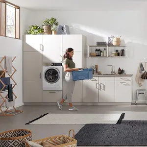Armario de lavandería de uso familiar, Combo con <span class=keywords><strong>lavadora</strong></span> - Product Image 1