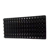 Plateau de semis en polystyrène PS plastique robuste sur mesure, thermoformé pour l'agriculture forestière, LiaoCheng, 72, 105, 162 cellules, à vendre