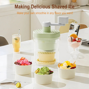 Shaved <b>Ice</b> <b>Machine</b> Snow Cone <b>Machine</b> Manual Portable <b>Ice</b> Crusher and Shaved <b>Ice</b> <b>Machine</b> for Home Kitchen and Picnic <b>Ice</b> tools - Product Image 6