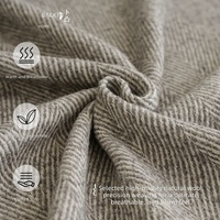 Luxuriöse Woll-Weiche Fleece-Strickdecke Hochwertige Winterdecke Hochwertige Quasten-Fransen Gemütliche Wurfdecke für Wohnzimmer Sofa