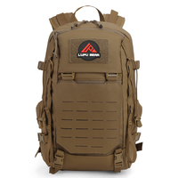 Sac à dos tactique camouflage, tissu Oxford imperméable, fermeture éclair, doublure en nylon, unisexe, pour extérieur, gym, avec poche pour ordinateur portable