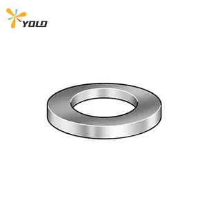 Long work life Pure Molybdenum Inch Washers Molybdenum Flat Washers Molybdenum Fasteners Washers