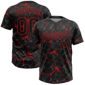 Maillots de football respirants personnalisés avec logo brodé, sublimation, style rétro américain, pour ligues professionnelles - Product Image 1