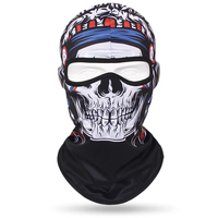 Masque de moto intégral personnalisé JX avec logo, coupe-vent, pour le sport et la pêche, 100% polyester, unisexe