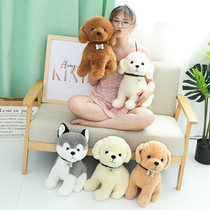 OEMToys Peluches en gros, peluches personnalisées mignonnes, petites peluches douces, animaux en peluche, chien <span class=keywords><strong>pug</strong></span>, bouledogue, husky, jouets en peluche pour chiens - Product Image 3
