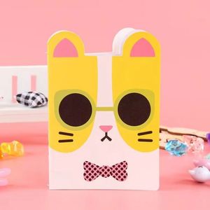 Cute Cool Animal Cartoon Softcover Notebook Mini Creative Exercise <b>Book</b> Gift for School Back-to-School Essential - Product Image 2