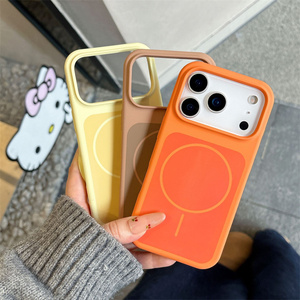 เคสโทรศัพท์มือถือซิลิโคนเหลวสีสันสดใสแบบแม่เหล็กสำหรับ iPhone 17 Air 16 15 14 Pro Max ผิวสัมผัสแบบผ้าลินิน  ฝาหลังยาง AI แบบด้าน - Product Image 5