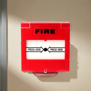 Factory WholesaleFFire Detection System Fire Alarm Emergency Button Resettable Manual Call Point fire Alarm Push Button