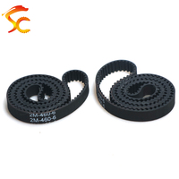 Courroie de distribution synchrone à boucle fermée 2GT/GT2 446/468/470/476/478/480/484/488/490/492mm, largeur 5/6/7/9/10/12/15/20mm