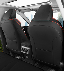 Housses de siège auto en cuir Napa de haute qualité, grises, taille personnalisée pour <span class=keywords><strong>Toyota</strong></span> <span class=keywords><strong>RAV4</strong></span> Frontlander Wildlander, ajustement parfait exclusif - Product Image 4