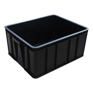 Conductive PP Material Corrugated Tray Motor Instrument Plastic ESD Antistatic Bin Auto Parts Box