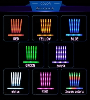 Bâtons Lumineux LED Multicolores Personnalisables en Mousse, Lumières Clignotantes pour Boîtes de Nuit, Concerts, Fêtes – Fournitures de Bar Durables (Vente en Gros)