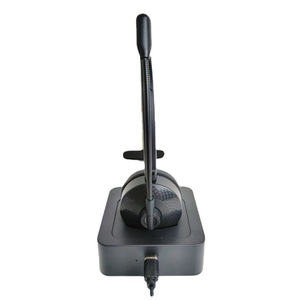 Mono para auriculares dinámicos para camioneros, conductores, oficina de negocios, centro de llamadas y uso en aviación, micrófono inalámbrico de manos libres - Product Image 4