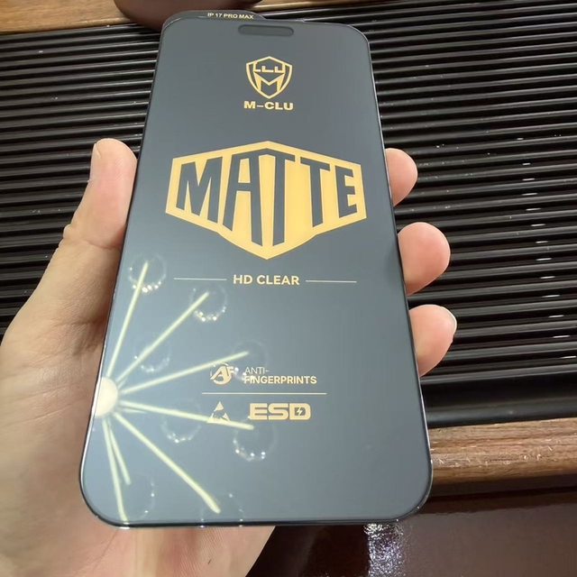 AG Matte Frosted Tempered Glass Screen Protector for iphone 18 Pro Max 17 16 15 14 13 Pro Matte Screen Protector Film
