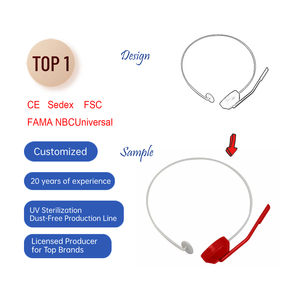Toys Kids Pretend to Play Headphones with Microphone Non Functional Over Ear Role Play Toy Accessory for Children Promotional