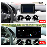 Pemutar Dvd Multimedia mobil sistem navigasi Gps mobil Android untuk Stereo mobil mercedes-benz B Class 2012-2014
