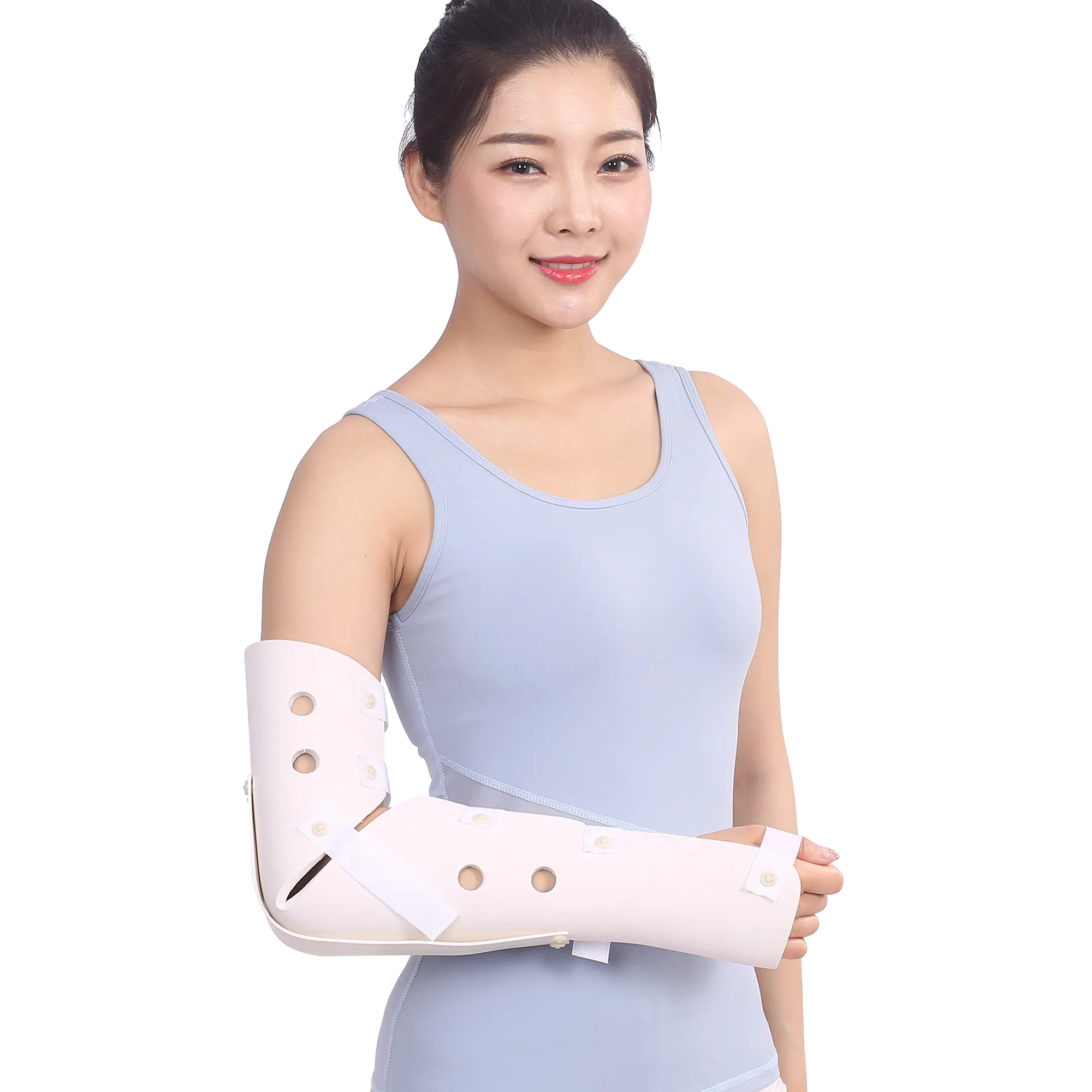 Polymer cổ tay xương cố định vành đai cẳng tay doanh bán kính xương cố định hỗ trợ cẳng tay Cổ tay gãy xương bảo vệ