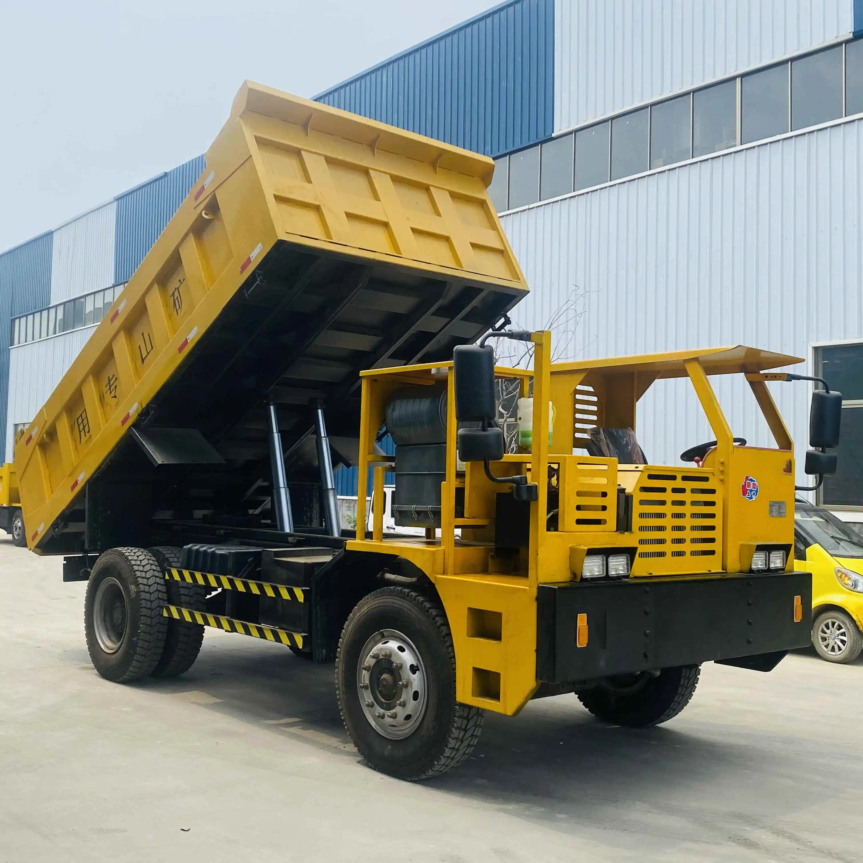 CAPAI VNew high-end listed fixed mining railway carriage wheeled mining vehicle mine dump truck IN STOCK FOR SALE