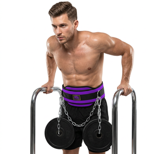 Attelle de poignet professionnelle en néoprène robuste avec boucle pour haltérophilie, respirante, antidérapante, soutien dorsal unisexe, vente en gros - Product Image 1