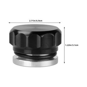 Bouchon de réservoir d'huile et de carburant en alliage d'aluminium usiné CNC sur mesure - Product Image 2