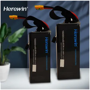 Herewin Hot Bán có thể sạc lại 6S 16000mAh 22.2V 20c thông minh LiPo pin cho RC Mô hình/xe/nông nghiệp bay không người lái