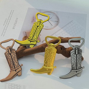 Abridor de Botellas con Forma de Bota de Vaquero del Oeste, Creativo y Original, para Fiestas Temáticas de Cumpleaños y Bodas, Recuerdo para Invitados - Product Image 2