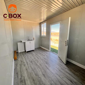 Cbox Maison Conteneur Modulaire Préfabriquée Personnalisée de Luxe à 2 Étages avec Mur Rideau en Verre pour Hôtel, Bureau, Villa et Unités de Vie, en Kit - Product Image 6