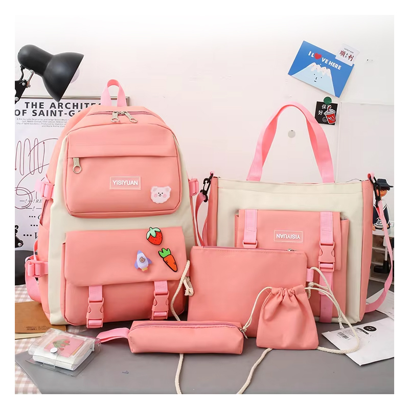 aliexpress leather pink backpack ransel randoseru rose red automatic school bag candy girls series PU send gift The RoamPak Quantum Backpack is designed for those on the go JIAERDI Sweet Cute Cat Pink