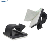 Attaches-câbles en plastique écologiques autocollants, serre-câbles, fixations pour fils, attaches pour câbles USB, pour la maison, le bureau et la voiture