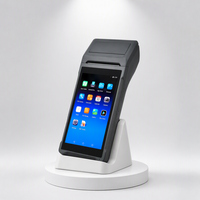 Terminal de point de vente portable Android 11 Google, système de point de vente mini sans fil, 2+16 Go, 3G, processeur quadricœur, machine de point de vente mobile avec imprimante thermique 58 mm
