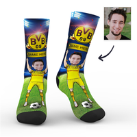 Vente en gros de chaussettes vierges avec logo personnalisé impression 3D par sublimation image numérique chaussettes amusantes pour hommes de haute qualité