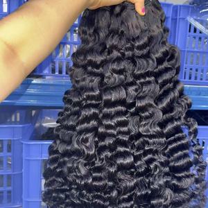 批发性感女士头发直发编织卷曲身体波浪生越南柬埔寨发束 - Product Image 3