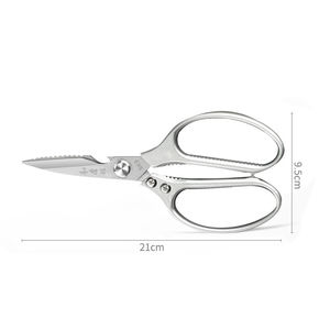 Ciseaux de cuisine multifonctionnels en acier inoxydable SK9 pour la maison, idéaux pour les os de poulet - Vente en gros - Product Image 4