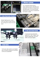 Machine de Placement SMT de Bureau à 4 Têtes NeoDen4 avec Double Vision CCD pour Assemblage BGA 0201, Bande LED, SMD, PCB (PNP)