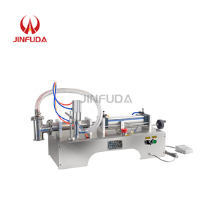 Riempitrice Pneumatica a Pistone Semi-Automatica per Bevande, Succhi, Vino e Imbottigliamento in <span class=keywords><strong>Bottiglie</strong></span> di <span class=keywords><strong>Vetro</strong></span> - Product Image 1