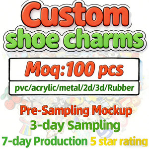 Nouveaux charms de chaussures personnalisés et créatifs, motifs religieux et floraux, vente en gros, charms de chaussures et sabots personnalisés - Product Image 1
