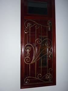 Marco de Ventana de Hierro Forjado de Estilo Francés en Blanco y Negro, Diseño Vertical de Acero, Aislamiento Térmico, Soporte para Proyectos 2D y 3D - Product Image 6